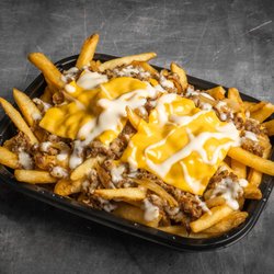 Pardon My Cheesesteak - Loaded Cheesesteak Fries