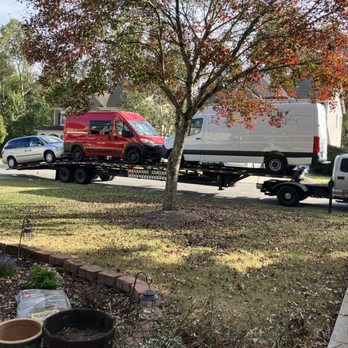 Sonic Auto Transportation - My van after loaded on truck. - Vehicle Shipping Near Me - Costa Mesa, California Sonic Auto Transportation - My van after loaded on truck. - Vehicle Shipping Near Me - Costa Mesa, California