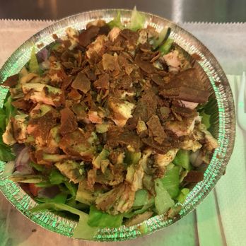 Pita My Shawarma - Don't recommend the salad. The bacon was very hard and had very little chicken - Mediterranean Near Me - Pittsburgh, Pennsylvania Pita My Shawarma - Don't recommend the salad. The bacon was very hard and had very little chicken - Mediterranean Near Me - Pittsburgh, Pennsylvania