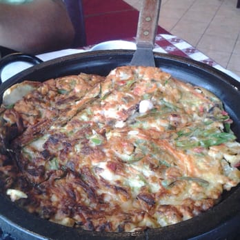 Norfolk Garden - Seafood pancake is almost a foot wide - Korean Near Me - Norfolk, Virginia Norfolk Garden - Seafood pancake is almost a foot wide - Korean Near Me - Norfolk, Virginia
