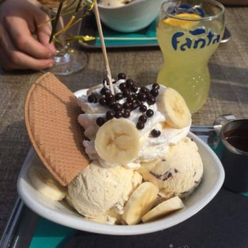 Le Passé Simple - Rien de tel qu'une bonne glace avec ce beau soleil - Brasseries Near Me - Mouscron, WHT Le Passé Simple - Rien de tel qu'une bonne glace avec ce beau soleil - Brasseries Near Me - Mouscron, WHT
