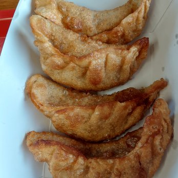 San Dong Express - six dumplings per order, I ate to of them.  Ymmy! - Chinese Near Me - Milwaukee, Wisconsin