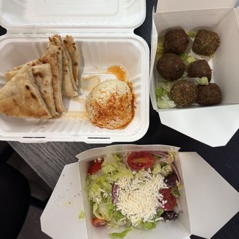 Nick The Greek - Falafel Pita Hummus with Pita - Mediterranean Near Me - Fair Oaks, California Nick The Greek - Falafel Pita Hummus with Pita - Mediterranean Near Me - Fair Oaks, California