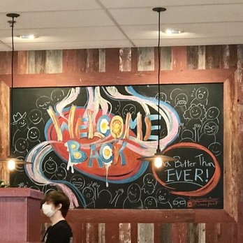 The Big Biscuit - Big welcome back sign!  It was better than ever! Thank you to the great group of people working here! - Breakfast & Brunch Near Me - Lee's Summit, Missouri