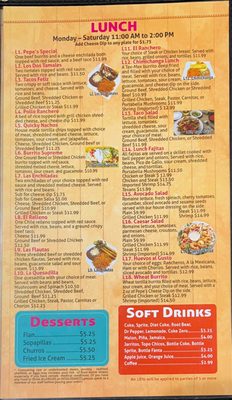 Menu photo 7 Pepe’s Mexican Grill Kenner, LA Menu photo 7 Pepe’s Mexican Grill Kenner, LA