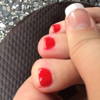 MAI Nails - Still have nail polish everywhere. - Nail Salons Near Me - Gambrills, Maryland