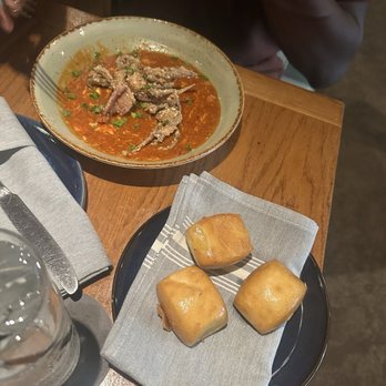 Traveler's Table - Singaporean Soft Shell Chili Crab - Tapas/Small Plates Near Me - Houston, Texas