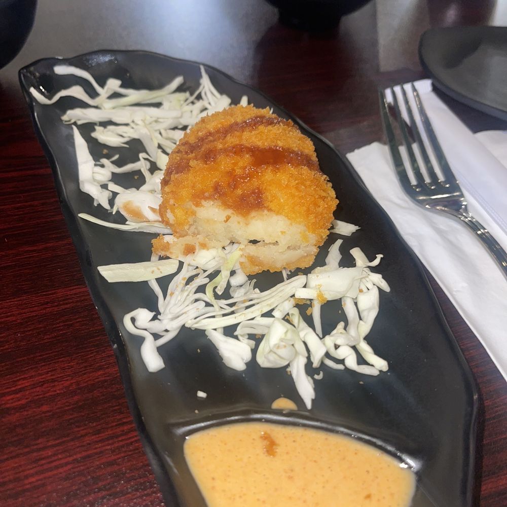 Hiratori - Potato croquette - Teppanyaki Near Me - Parker, Colorado Hiratori - Potato croquette - Teppanyaki Near Me - Parker, Colorado