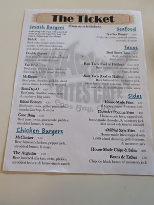 Menu photo 2 SharkBites Coos Bay, OR