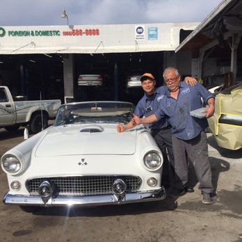 Save Auto - 1955 Ford Thunderbird Restored - Auto Repair Near Me - San Diego, California Save Auto - 1955 Ford Thunderbird Restored - Auto Repair Near Me - San Diego, California