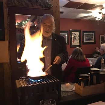 Kurt's Euro Bistro - Kurt made the bananas foster tableside and chatted with us - Modern European Near Me - Duluth, Georgia