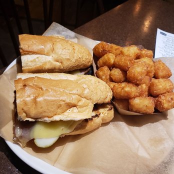 Public House Pub Quechee - The pork sandwich special with tots - American Near Me - Quechee, Vermont Public House Pub Quechee - The pork sandwich special with tots - American Near Me - Quechee, Vermont