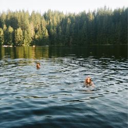 Cat Lake - My friends in cat lake