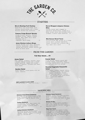 Menu photo 4 The Garden Company Schulenburg, TX Menu photo 4 The Garden Company Schulenburg, TX