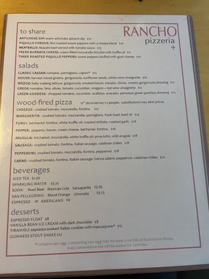 Rancho Pizzeria by null