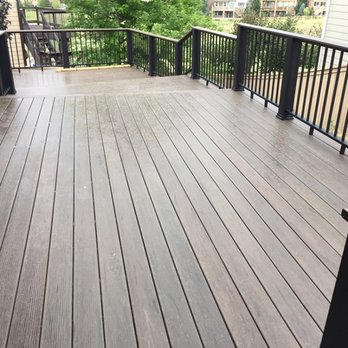 Top-Notch Professional Services - New composite deck using hidden clip system. - General Contractors Near Me Top-Notch Professional Services - New composite deck using hidden clip system. - General Contractors Near Me