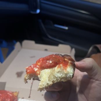Grandma Bob's - A LITTLE doughy on the inside but still solid - Pizza Near Me - Detroit, Michigan