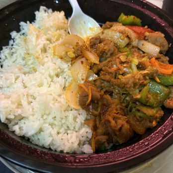 O Dumpling Bar - Korean Spicy Stir-Fried Pork with Rice - Chinese Near Me - Orange, California O Dumpling Bar - Korean Spicy Stir-Fried Pork with Rice - Chinese Near Me - Orange, California