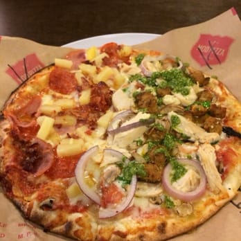 MOD Pizza - Friendly staff accommodated my half/half pizza :) - Pizza Near Me - Irvine, California MOD Pizza - Friendly staff accommodated my half/half pizza :) - Pizza Near Me - Irvine, California