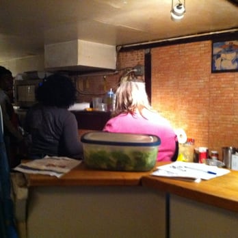 The Islands - This should give you an idea of how small the place was.  I couldn't even get a decent shot of the interior. - Caribbean Near Me - Brooklyn, New York