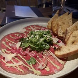 Wagyu beef carpaccio Wagyu beef carpaccio