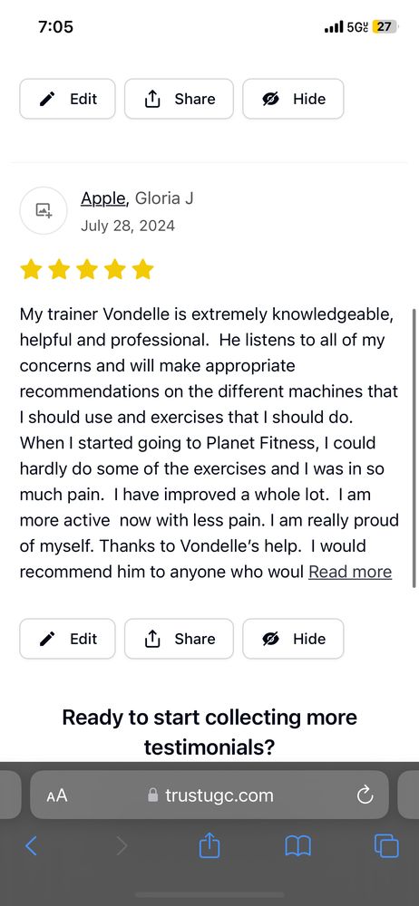 Von’s Personal Training Image