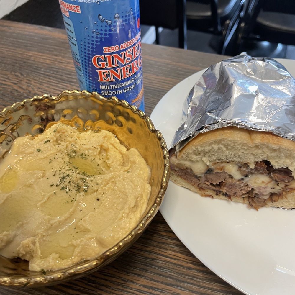 Darya - Hummus and stick cheese sandwich - Kebab Near Me - Arden-Arcade, California