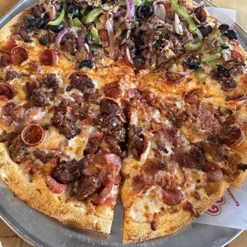 Sgt Pepperoni's Pizza Store - Specialty Half and Half...YUM! - Pizza Near Me - Aliso Viejo, California Sgt Pepperoni's Pizza Store - Specialty Half and Half...YUM! - Pizza Near Me - Aliso Viejo, California