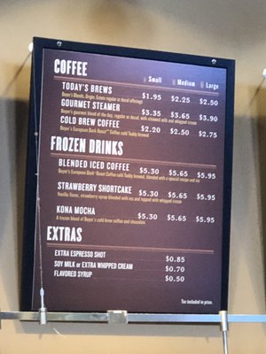 Menu photo 1 Boyer's Coffee Company Denver, CO Menu photo 1 Boyer's Coffee Company Denver, CO