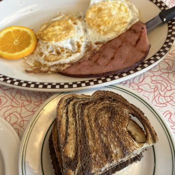 Vernon Diner - Eggs over hard with ham - Diners Near Me - Vernon, Connecticut