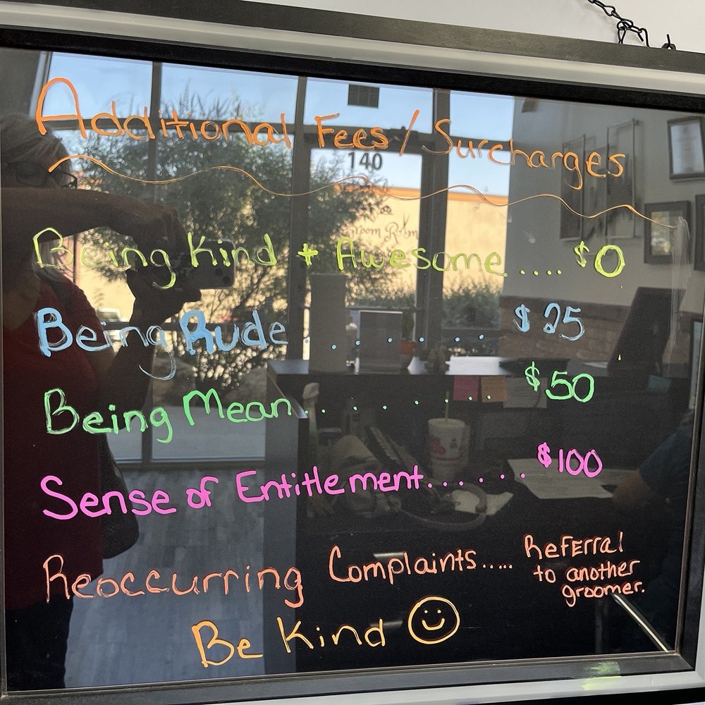 The Groom Room - In summary, be nice! - Pet Groomers Near Me - Fort Worth, Texas The Groom Room - In summary, be nice! - Pet Groomers Near Me - Fort Worth, Texas