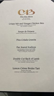 Menu photo 7 Carte Blanche Honolulu, HI