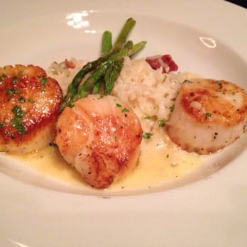 Garibaldi's Cafe - Seared Scallops - Italian Near Me - Savannah, Georgia Garibaldi's Cafe - Seared Scallops - Italian Near Me - Savannah, Georgia