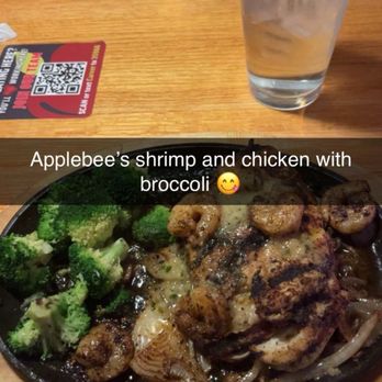 Applebee's Grill + Bar - Cajun shrimp and chicken with broccoli - Sports Bars Near Me - New Ulm, Minnesota Applebee's Grill + Bar - Cajun shrimp and chicken with broccoli - Sports Bars Near Me - New Ulm, Minnesota