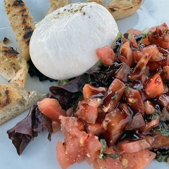 Dog Watch Cafe - Burratta Caprese Bruchetts - American Near Me - Stonington, Connecticut