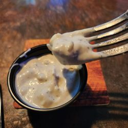 The Underground Lounge - House made blue cheese!