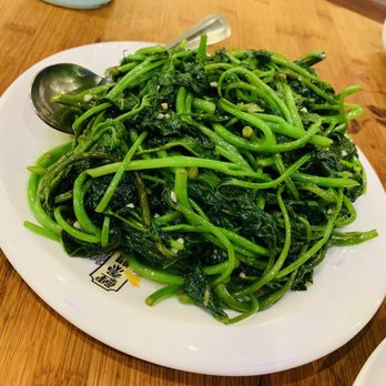 Koi Palace - Sweet potato leaves - Dim Sum Near Me - Milpitas, California