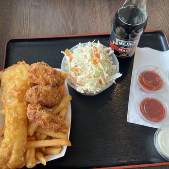 Seto Fish & Chips - Fried fish oyster and cole slaw - Fish & Chips Near Me - Sunnyvale, California Seto Fish & Chips - Fried fish oyster and cole slaw - Fish & Chips Near Me - Sunnyvale, California