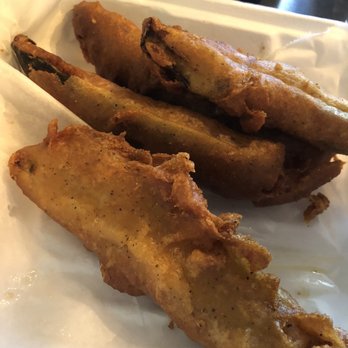 O'Donoghue's Irish Pub - The fried pickle spear - batter was too thick and soggy for takeout - American Near Me - Elm Grove, Wisconsin O'Donoghue's Irish Pub - The fried pickle spear - batter was too thick and soggy for takeout - American Near Me - Elm Grove, Wisconsin