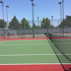 Newly surfaced courts!