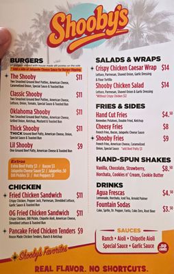 Menu photo 2 Shoobys Camarillo, CA Menu photo 2 Shoobys Camarillo, CA