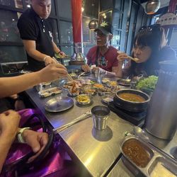 Songdowon Korean Restaurant - The table see up