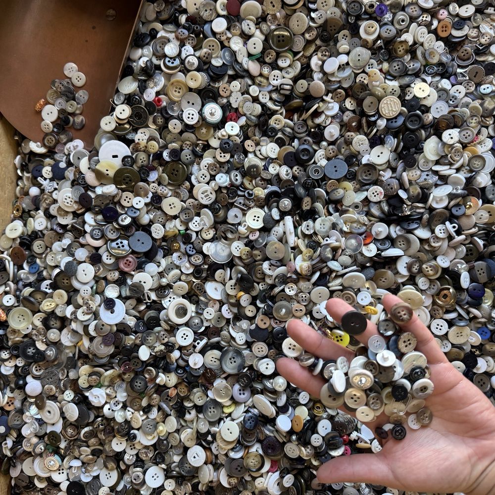 Fabric Planet - Huge button bin! You can fill a baggie for $3. - Fabric Stores Near Me - Venice, California