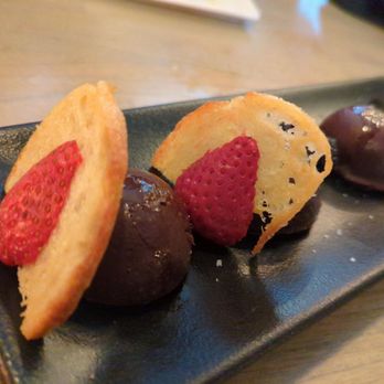 Bota - This is a picture of the chocolate bomb dessert. - Spanish Near Me - San Francisco, California Bota - This is a picture of the chocolate bomb dessert. - Spanish Near Me - San Francisco, California