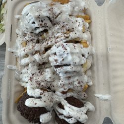Osmow's Shawarma - Medium Vegan Falafel with Fries
