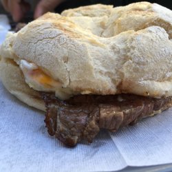 Lameiras 2 - Steak and egg sandwich. Also delicious
