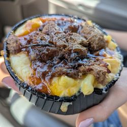 QuikTrip - Mac and Cheese BBQ Brisket grab and go (GNG). $4.99. It was good.