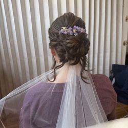 Bridal hair