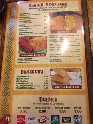 Menu photo 1 Polo's Mexican Restaurant Ada, OK