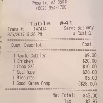 Beckett's Table - New American Near Me - Phoenix, Arizona